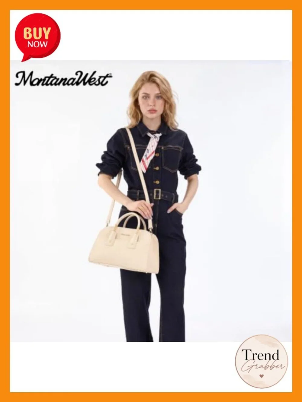 Structured Satchel Bag for Women Top Handle Crossbody Purse Faux Leather